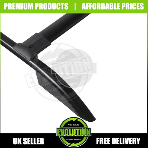 JUEGO DE BARRAS TRANSVERSALES NEGRAS BARRAS DE TECHO PARA FORD TRANSIT CUSTOM 2024- MK2 CALIDAD OEM - Imagen 8 de 12