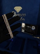 2MM D Color Moissanite Tennis Bracelet Women 925 Sterling Silver Pass Tester