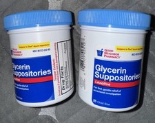 GNP GLYCERIN SUPPOSITORY PEDIATRIC 2 Bottles 25CT