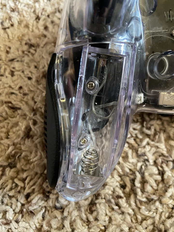 Controle Xbox sem fio Clear Pelican Blade testado e funciona controle retrô - Imagem 4 de 4