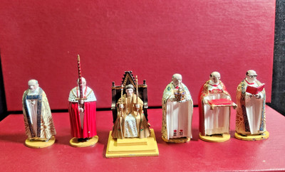BRITAINS 50TH ANNIVERSARY CORONATION SET 2003 QUEEN ELIZABETH LTD ED SET OF 6