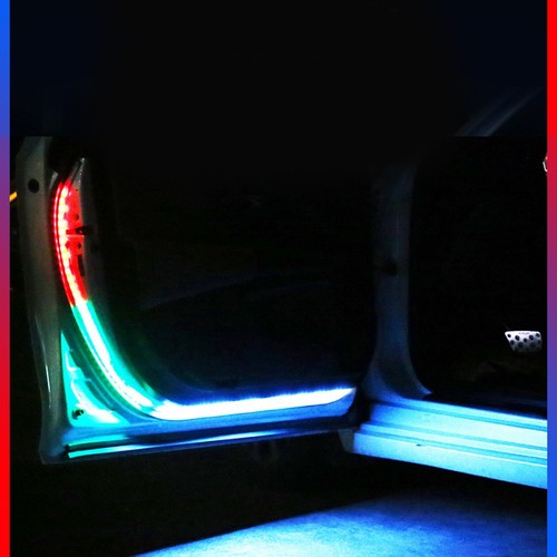 RGB Car Door Opening Strip Light Flashing Flowing Anti-collision Safety - Picture 3 of 12