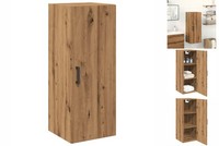 Wandschrank Artisan-Eiche 34,5X34X90 Cm Spanplatte HäNgeschrank