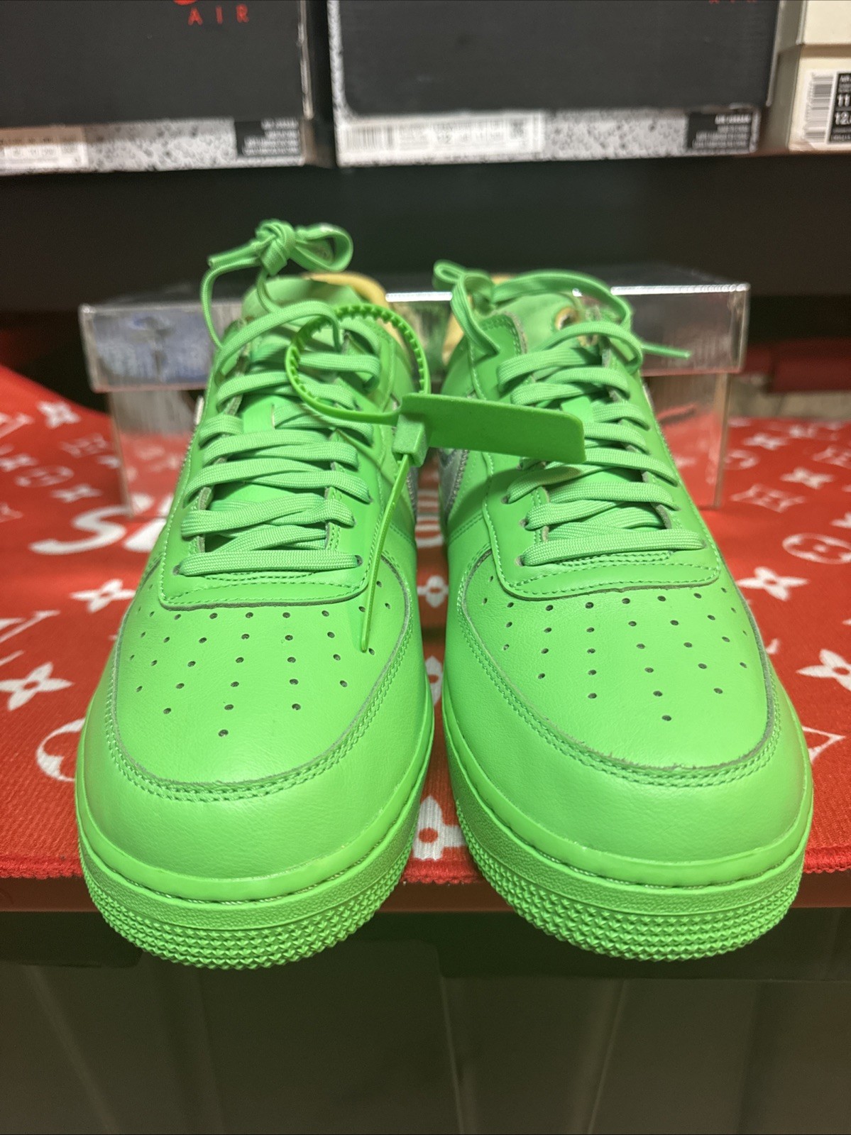 SAOLA Nike Air Force 1 Low Off White Brooklyn taglia 10 5