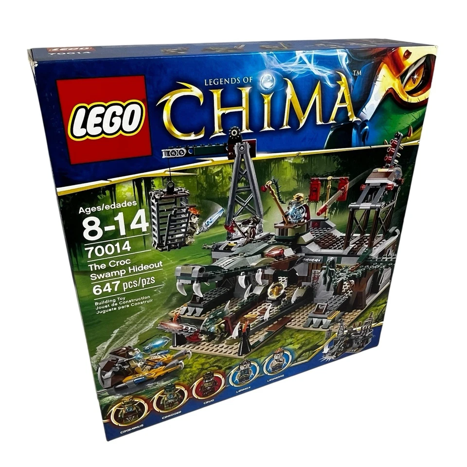 LEGO Legends of Chima: The Croc Swamp Hideout (70014) New Sealed Retired Gift - Image 2 of 4