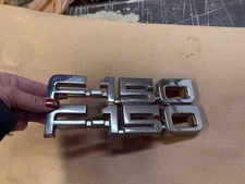 87-91 Ford Truck F150 Emblems Pair 1987-1991