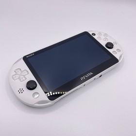 Play Station PS Vita 2000 Glacier White PCH 2000 ZA22 PSV Slim w/ Box Excellent