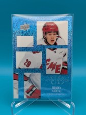 2024-25 Upper Deck Series 2 - UD Portraits Bradly Nadeau #P49 Speckle (RC)