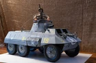 GI Joe M8 Greyhound Tank Armored Vehicle with GI Joe Figure