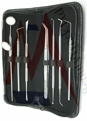 BEAUTYTRACK Dental Oral Care Tool Plaque Scraper Remover Dentist Student- Dog, Cat,Tooth KIT