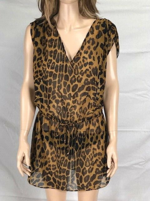 Ralph Lauren Leopard Print Tunic Cover 