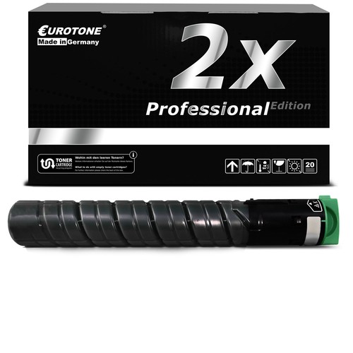 2x per Cartridge Black XXL Replaces Ricoh TYPE-MPC2551E TYPEMPC2551E
