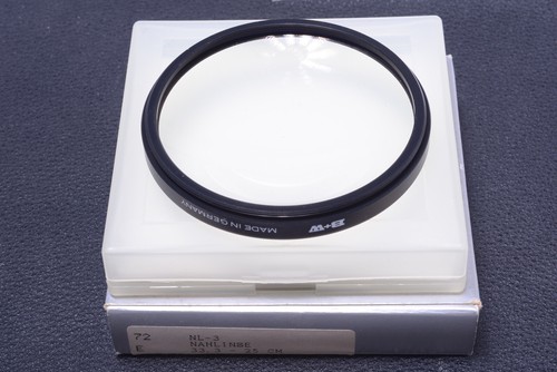 ✅ B & W NAHLINSE NL-3 CLOSE-UP 72E, 72MM FILTER MACRO 50-33.5CM LENS SCREW 117 - Picture 2 of 2