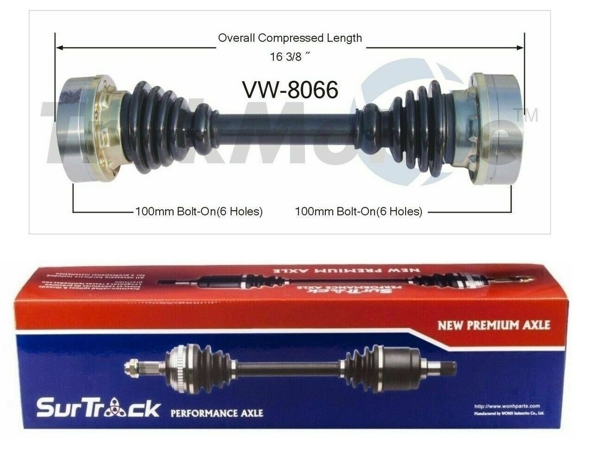 TrakMotive VW8066 CV Components - CV Axle Shaft for sale online | eBay