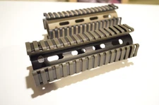 Acid Tactical® DARK OLIVE DRAB OD Green Ladder Picatinny rail covers 17 slot 7"