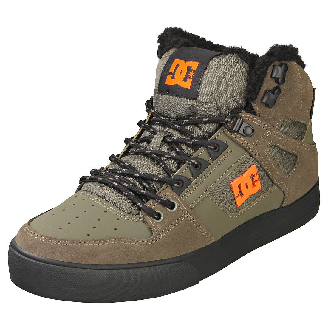 DC Shoes Pure High-top Wc Winter Herren Dusty Olive Sneaker