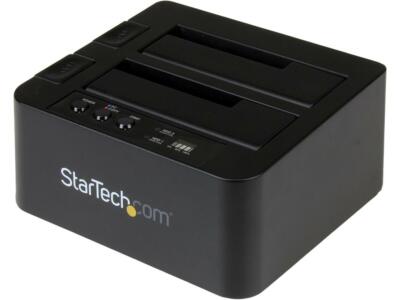 StarTech.com SDOCK2U313R USB 3.1 (10Gbps) Standalone Duplicator Dock for 2.5'' &