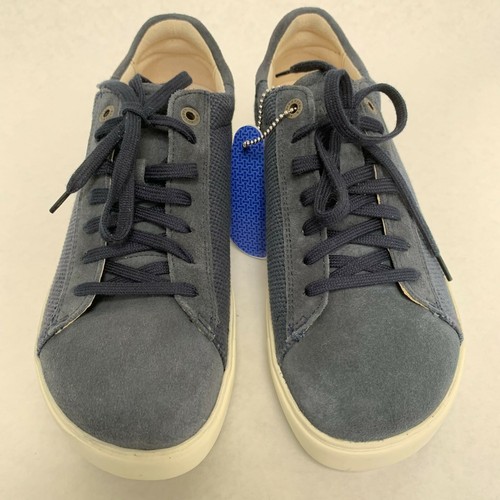 New with Box Birkenstock Bend Low Midnight Suede Leather 1019180 Regular