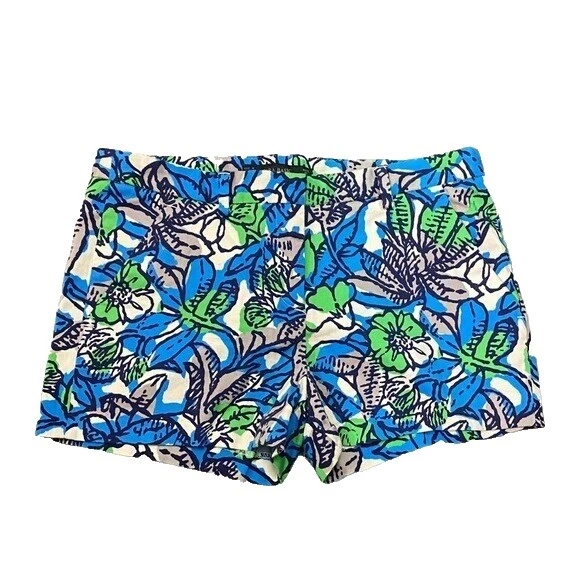 Pantalones cortos Floral Zara Mezcla de algodón para mujeres
