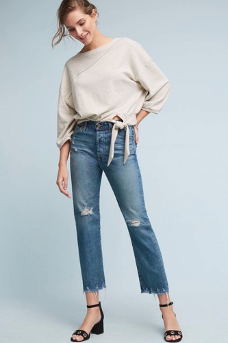 NWT AG SLOAN CROP VINTAGE FIT STRAIGHT 