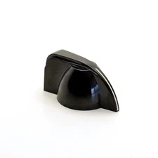 Chicken Head Knob Black with Set Screw