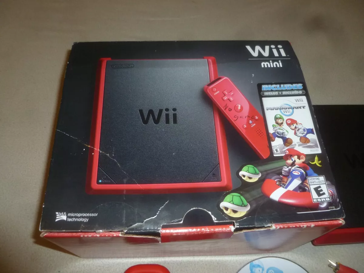 Nintendo Wii Mini Red System