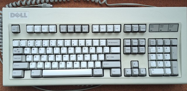 Rare Dell logo Model M by Lexmark/IBM Mechanical Keyboard Tested and Cleaned