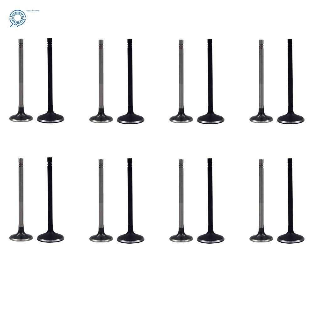 Exhaust and Intake Valves For  00-12 Chevrolet Pontiac Saturn 2.2L 2.4L DOHC
