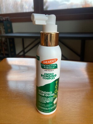 4 oz Palmer's Coconut Oil Formula Vitamin E Amino Bonding Complex Hair Gloss