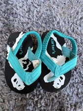 Carter Lazarus Baby Sandals Size 4 Multicolor Dino Bones