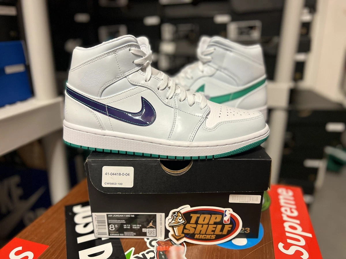 DS NEW AIR JORDAN 1 MID SE PREGAME PACK MINDFULNESS LUKA DONCIC size 8.5