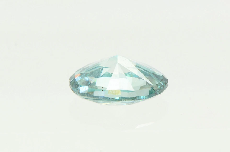 Loose Oval Shape Diamond Fancy Blue VS2 Certified Natural Enhanced 1.04 Carat - Image 4 of 4
