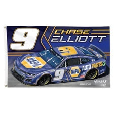 Chase Elliott #9 Nascar Car Napa Racing 3x5 FT Flag Wall Decore Banner