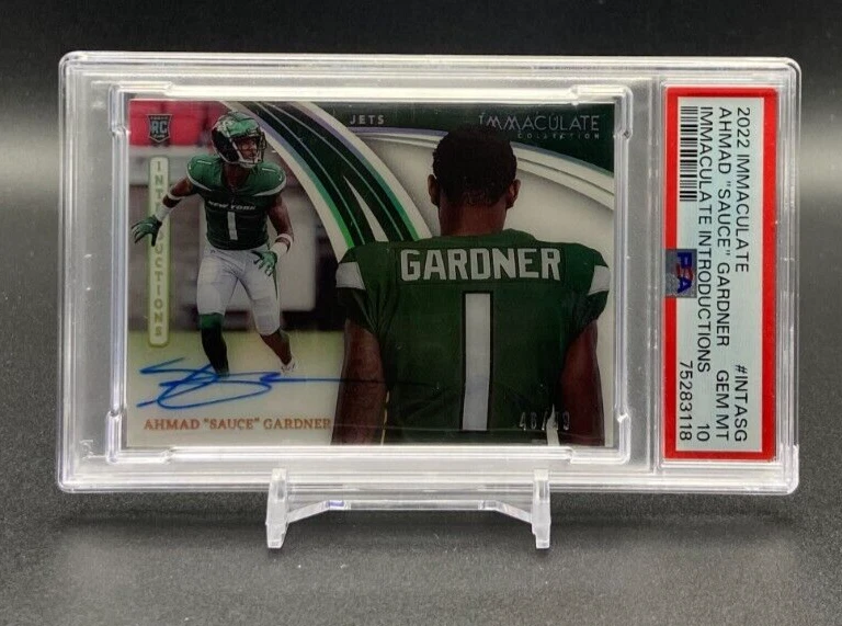 Sauce Gardner Panini Immaculate Collection Immaculate Introductions Autographs #INTASG Base