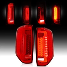 2X Red/Black LED Rear Tail Lights For Nissan Frontier 2005-2021 Driver&Passenger