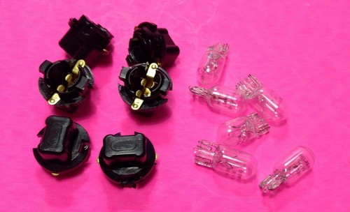 OEM Mopar Inst. Panel Dash Light Socket & Bulb Kit 12-pc. Dodge Plymouth 1962-78 - Picture 2 of 4