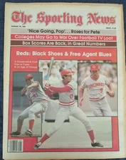 THE SPORTING NEWS  AUGUST 29, 1981  REDS: BLACK SHOES & FREE AGENT BLUES 