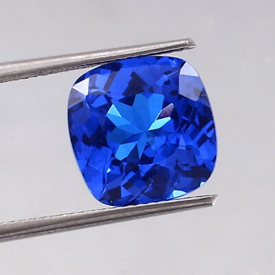 Natürlicher Flawless Ceylon Blue Spinel Kissen-Schliff Lose Edelstein 8x8 mm