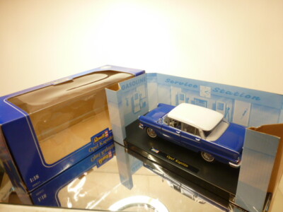 REVELL 08821 OPEL KAPITAN - BLUE 1:18 RARE - EXCELLENT CONDITION