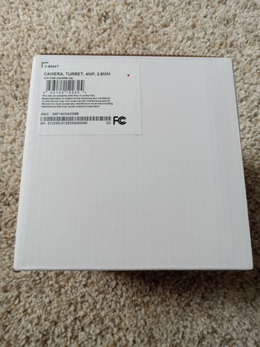 DMP V-6044T Camera, Turret, 4MP 2.88mm NEW
