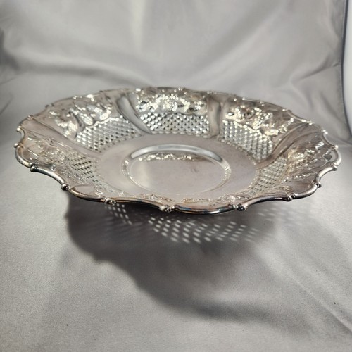 Stunning Vintage Silver Plated Bowl Made In Italy - Picture 3 of 4