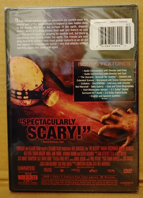 The Descent (Original Unrated Cut, DVD, 2005, Widescreen) - Has