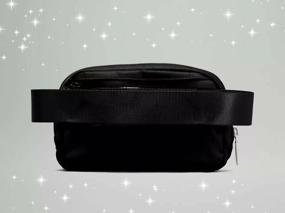 Women Belt Bag black - Perfect for Travel, Everyday, and Festivals