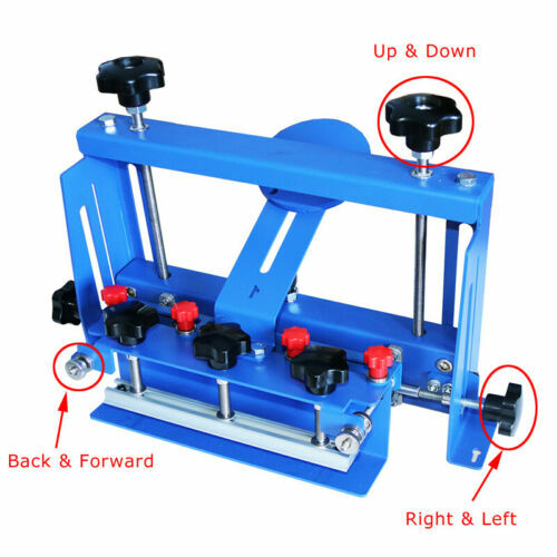 Precision Micro-registration Screen Printing Clamp Three-directions Micro Adjust - Picture 2 of 7