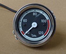 Fernthermometer Ø60mm mit Beleuchtung f. Traktor Schlepper Temperaturanzeige (09