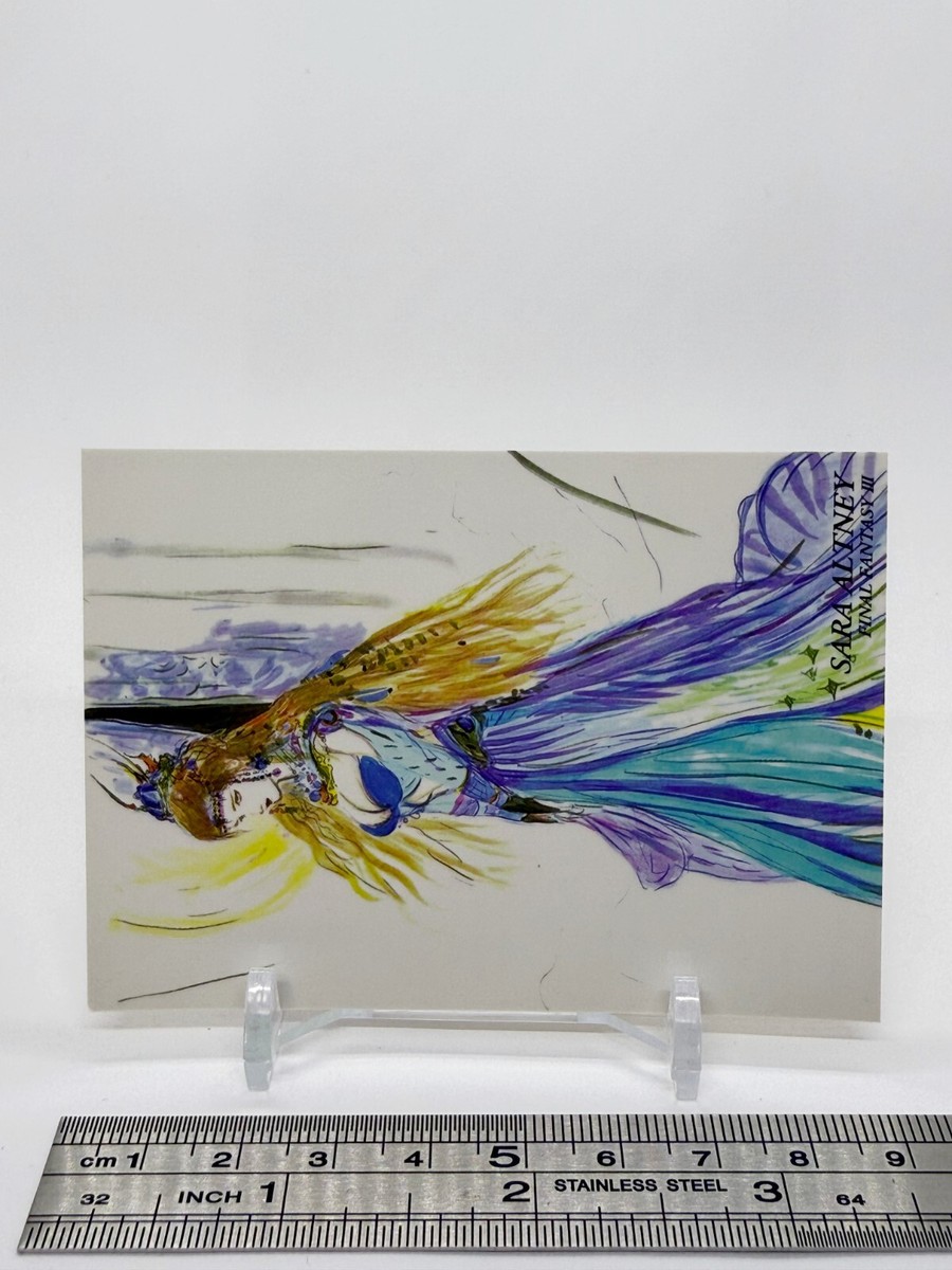 Sara Altney Final Fantasy Ⅲ Art Museum Card SQUARE