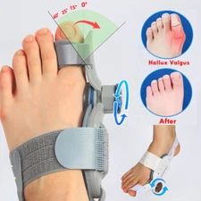 Hallux Valgus Bunion Corrector Splints Straightener Big Toe Foot Pain Relief US
