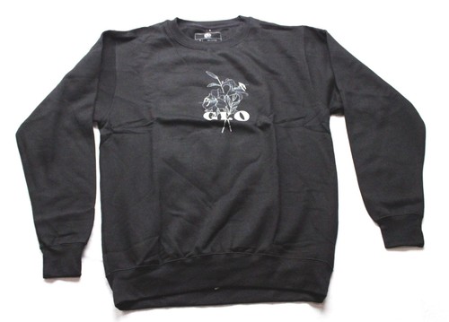 God's Love Overcomes L/S Pullover Printed Crewneck Sweatshirt CL8 Black Medium