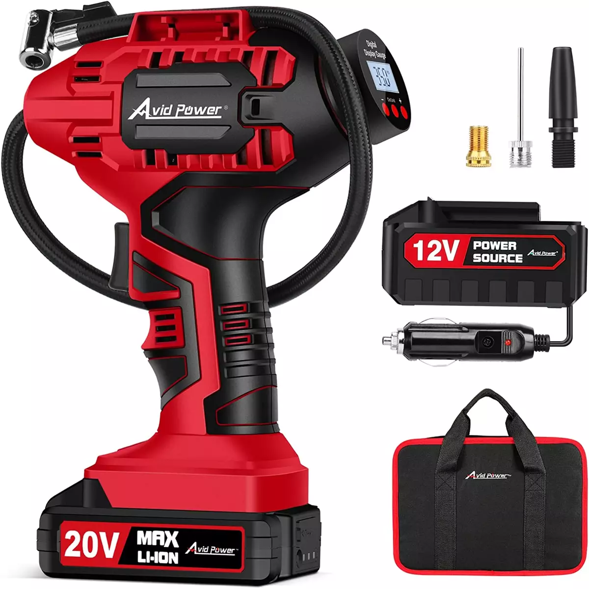 20 volt air online pump