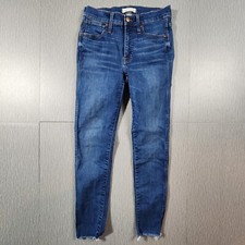 Madewell 9" High-Rise Skinny Jeans Blue Medium Wash Size 27 Women